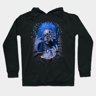 The Alien Flower (blue) Hoodie